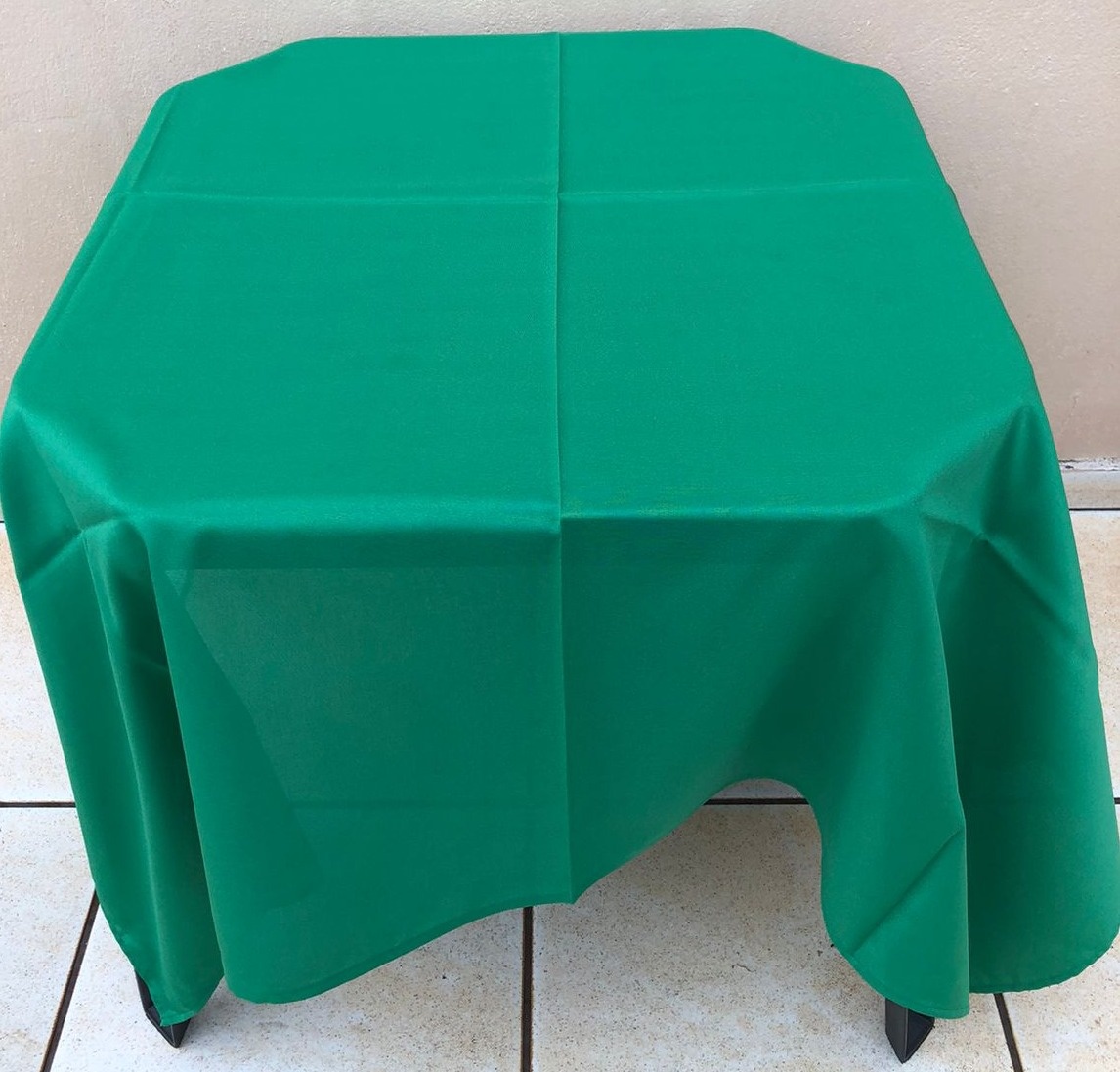 Forro Quadrado Verde Bandeira Oxford 140X140Cm - FOCUSEVENTOSJATAI
