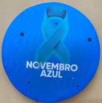 Novembro Azul Painel Red150Cms - imagem 1