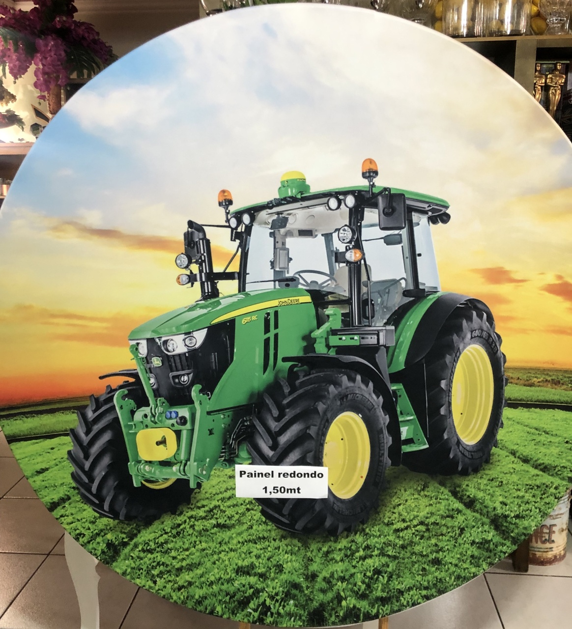 Trator John Deere Painel Redondo 150Cm - FOCUSEVENTOSJATAI