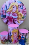 Aurora A Bela Adormecida Princesa Painel Redondo 150Cms - imagem 2
