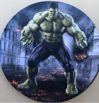 Incrivel Hulk Real Painel Redondo 150Cm - imagem 1