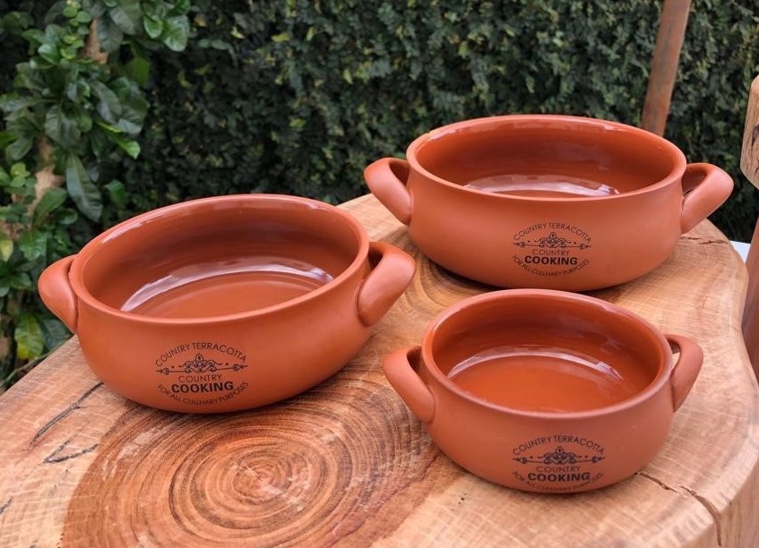 Panelinha Porcelan Rússtica Country Cooking 13X4Cm - FOCUSEVENTOSJATAI