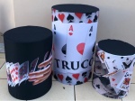 Cassino Cartas Baralho Truco Cilindro Redondo Pmg - imagem 1