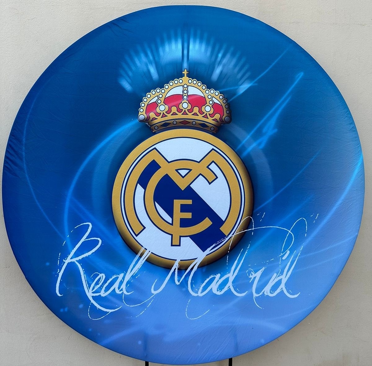 Futebol Real Madri Painel Redondo 150Cm - FOCUSEVENTOSJATAI