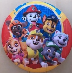 Patrulha Canina Turma Completa Painel Redondo 150Cm - imagem 1