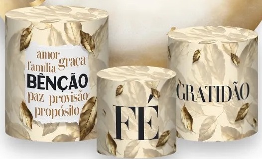 Ano Novo Culto da Virada Cilindro Redondo Pmg - FOCUSEVENTOSJATAI