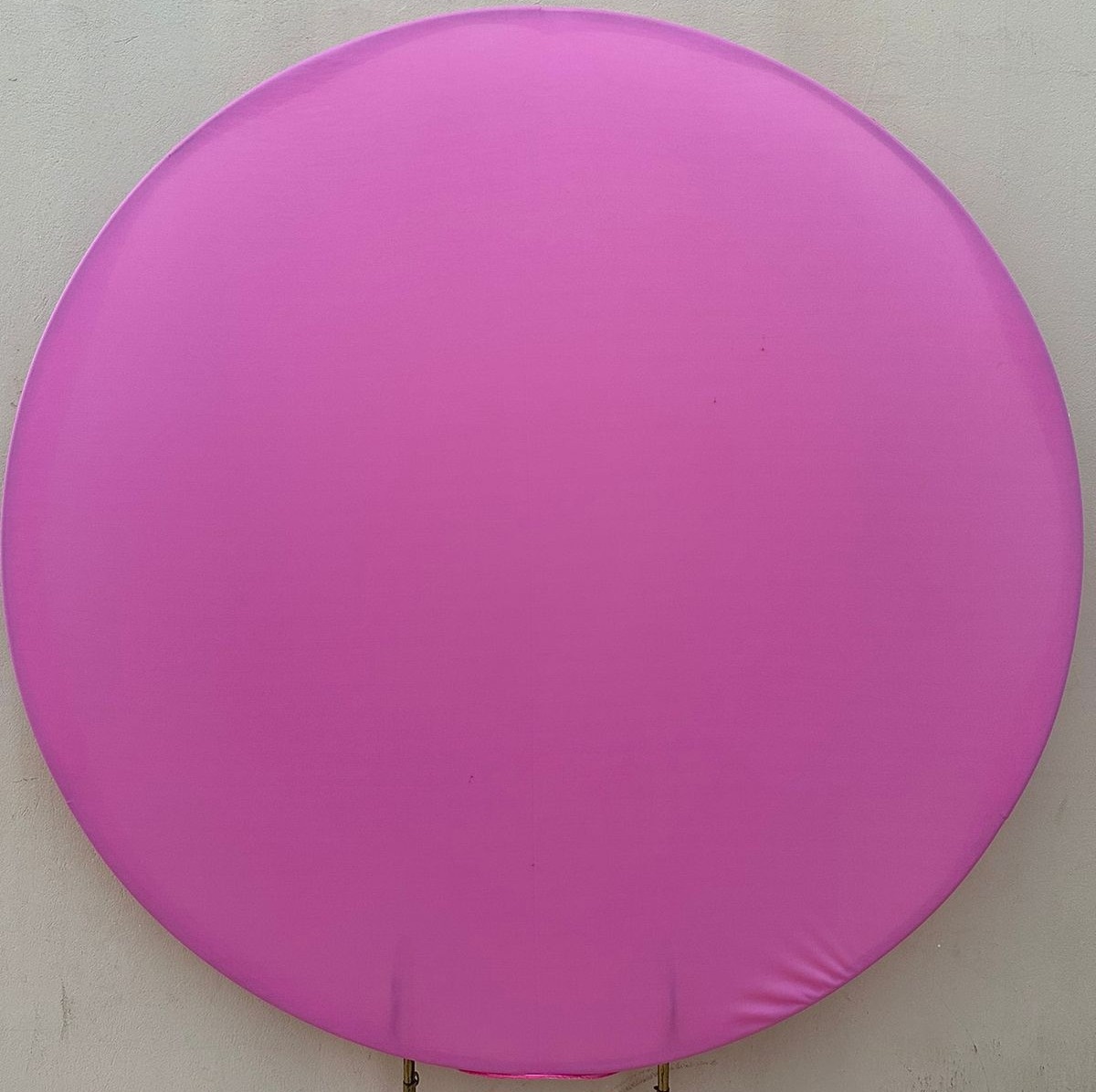 Rosa Chiclete Liso 1/2 Painel Redondo 150Cm - FOCUSEVENTOSJATAI