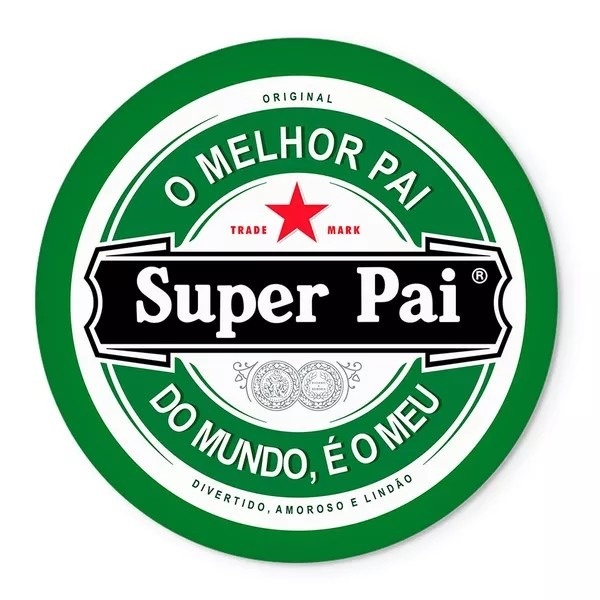 Papai Cerveja Heineken Painel Redondo 150Cm 01/02 - FOCUSEVENTOSJATAI