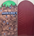 Minecraft Letreiro Painel Romano 200X100Cm - imagem 2