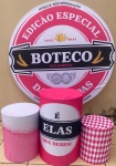 Boteco das Patroa Rosa - Cilindro Redondo Pmg - imagem 2