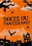 Halloween Doces Ou Travessuras Painel Retangular 220X150Cm - imagem 1