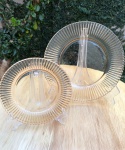 Prato Sobremesa Cristal Ambar Renaissance 19Cm - imagem 2