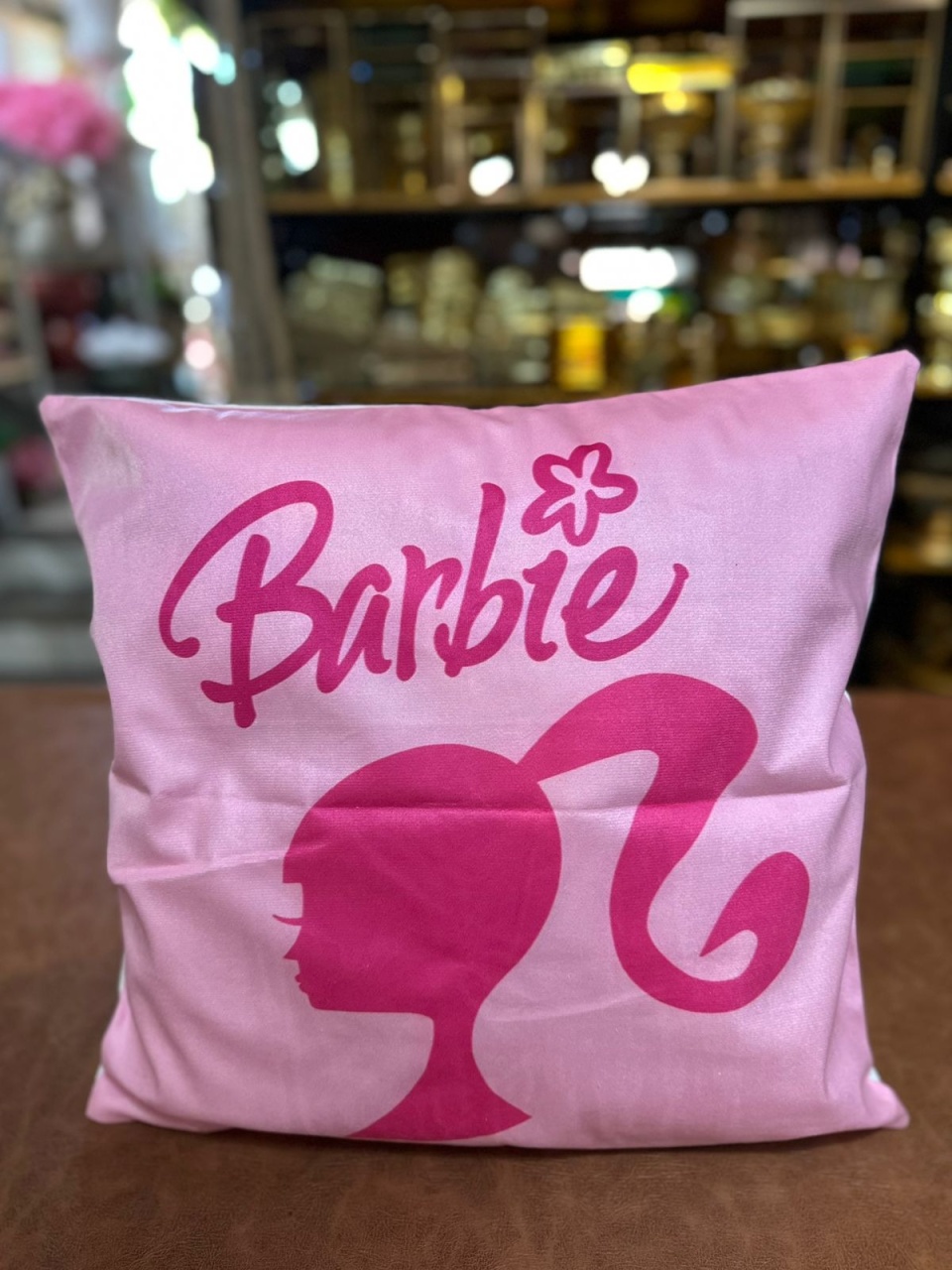 Almofada Barbie Rosa 02 40X40Xm - FOCUSEVENTOSJATAI
