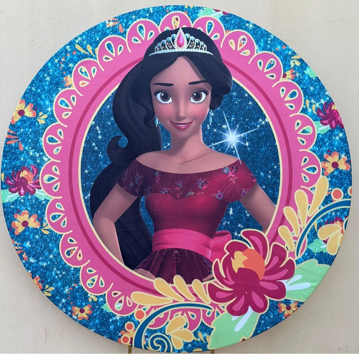 Princesa Elena de Avalor Painel Redondo 150Cm - FOCUSEVENTOSJATAI