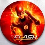 Flash Homem Raio Painel Redondo 150Cm - imagem 1