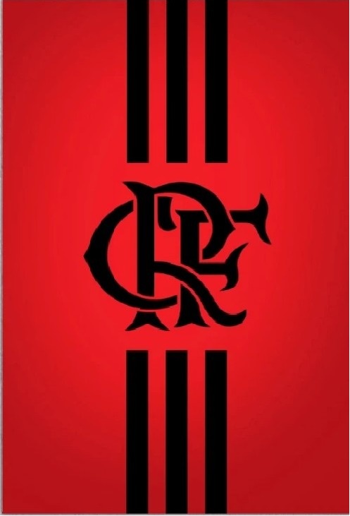 Futebol Flamengo Painel Retangular 220X150Cm Fundo Vermelho - FOCUSEVENTOSJATAI