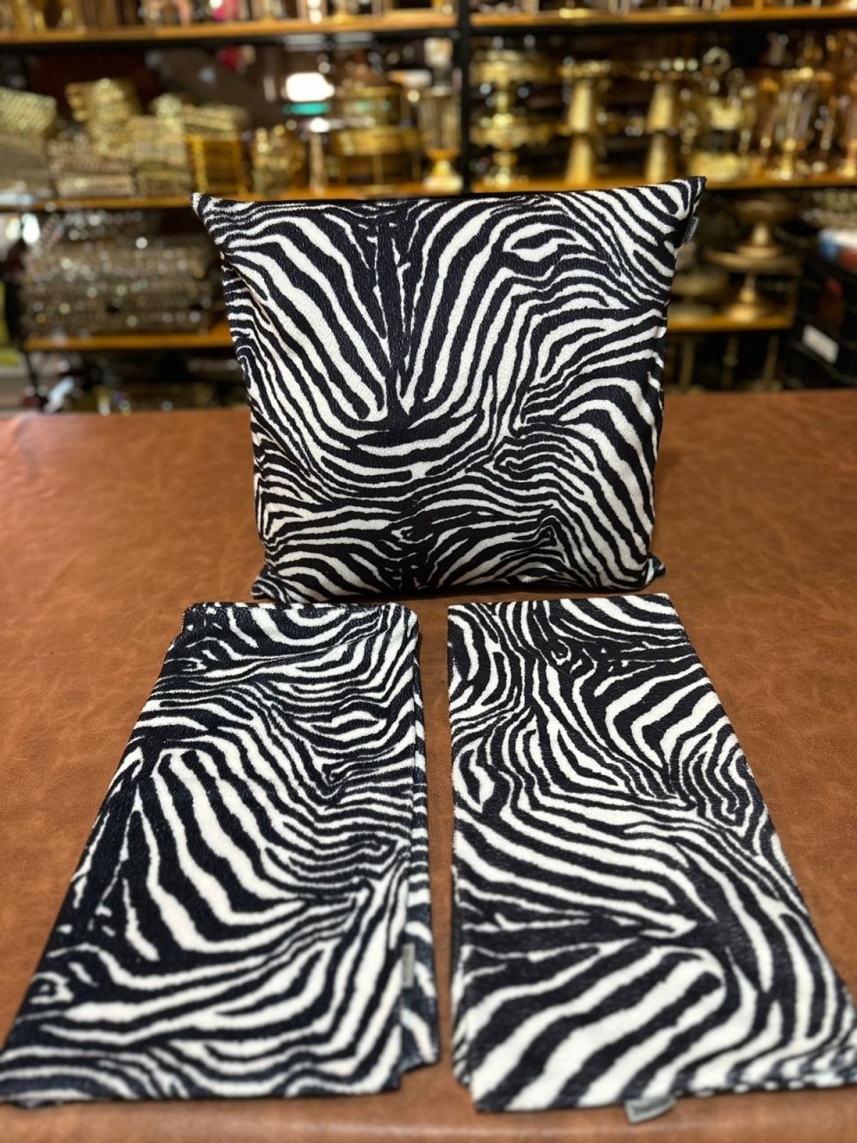 Almofada Safari Zebra 40X40Cm - FOCUSEVENTOSJATAI