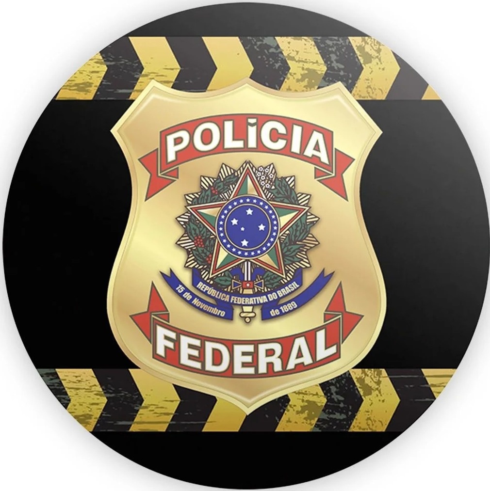 Policia Federal Painel Redondo 150Cm - FOCUSEVENTOSJATAI