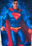Azul Marinho 01 Painel Retangular 220X150Cm - Fundo Super Man 3D - imagem 2