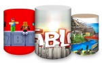Roblox 3D Porte Vermelha Painel Redondo 150Cm - imagem 2