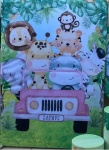 Safari Baby Verde Costela de Adao Painel Retangular 220X150Cm - imagem 1