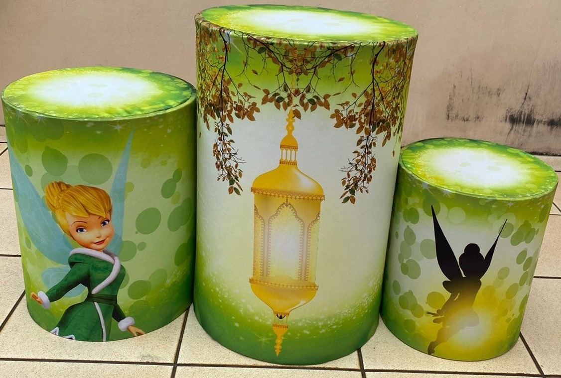 Sininho Tinker Bell Cilindro Redondo Pmg - FOCUSEVENTOSJATAI