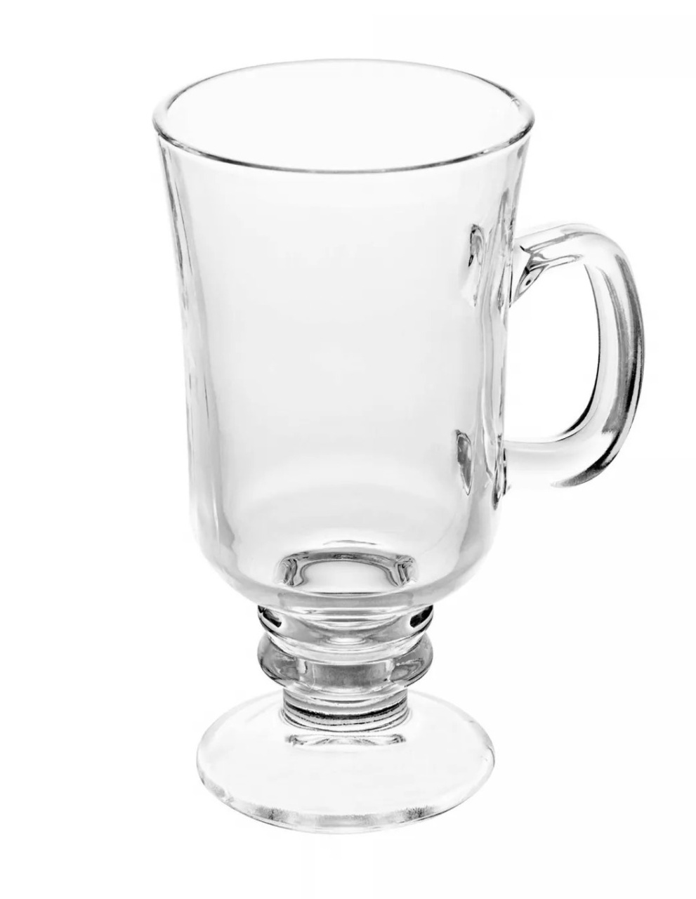 Taça de Cappuccino Com Pé 250Ml Vidro - Lyor - FOCUSEVENTOSJATAI