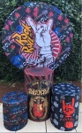 Rock Roll 1/2 Painel Redondo 150Cm - imagem 3