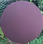 Marron Chocolate Liso Redondo 150Cm - imagem 1