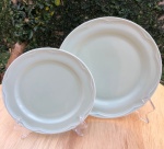 Prato Sobremesa Verde Claro Porcelana Germer 20Cm - imagem 2