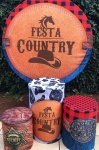Country Festa Sherife Painel Redondo 150Cm - imagem 2