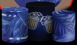 Folhagem Azul Resenha Cilindro Redondo Pmg - imagem 1