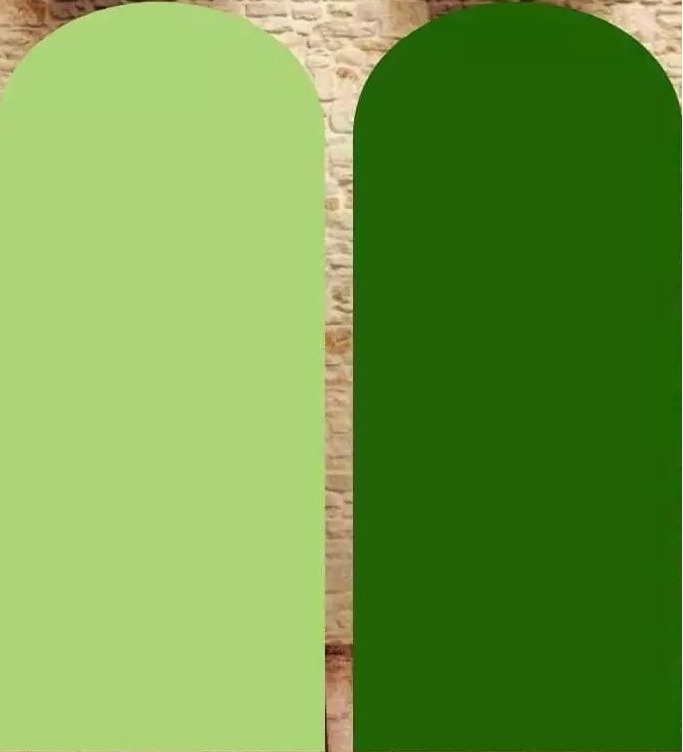 Verde Cidra Fundo Verde Bandeira Painel Romano 100X200Cm - FOCUSEVENTOSJATAI