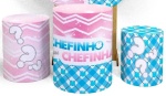 Chá Revelação Chefinho Ou Chefinha Azul E Rosa Moreninhos Painel Red150Cms - imagem 2