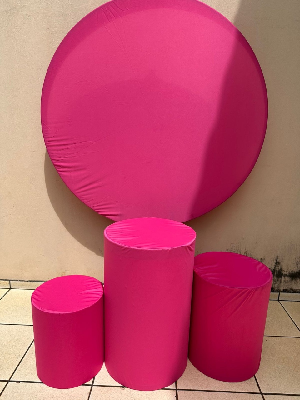 Rosa Pink Liso Painel Red150Cms Cilindro Red 1P1M1G - FOCUSEVENTOSJATAI