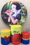 Branca de Neve E 7 Anões Painel Retangular  220X150 - imagem 2