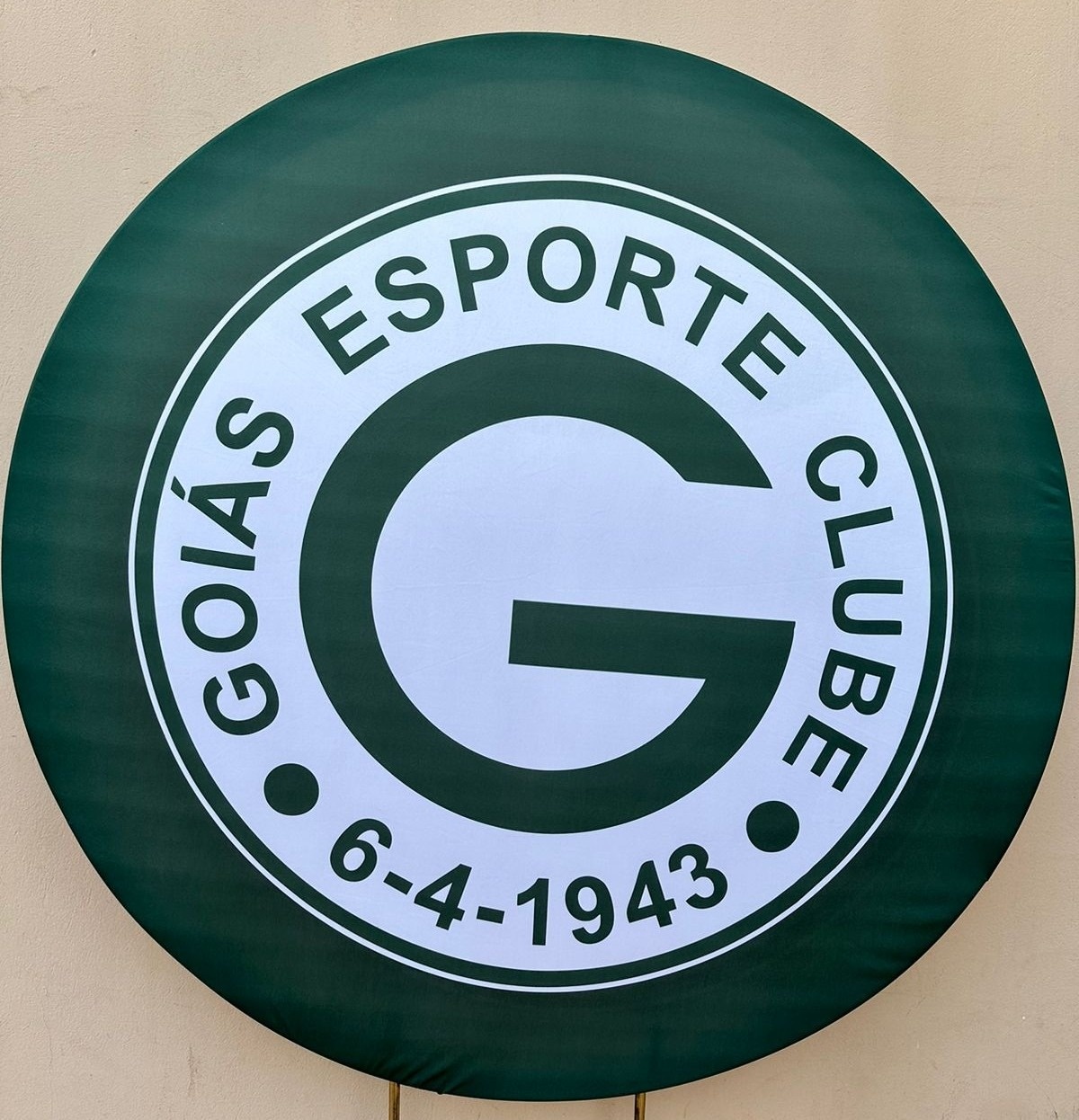 Futebol Goiás Verdão Painel Redondo 150Cm - FOCUSEVENTOSJATAI