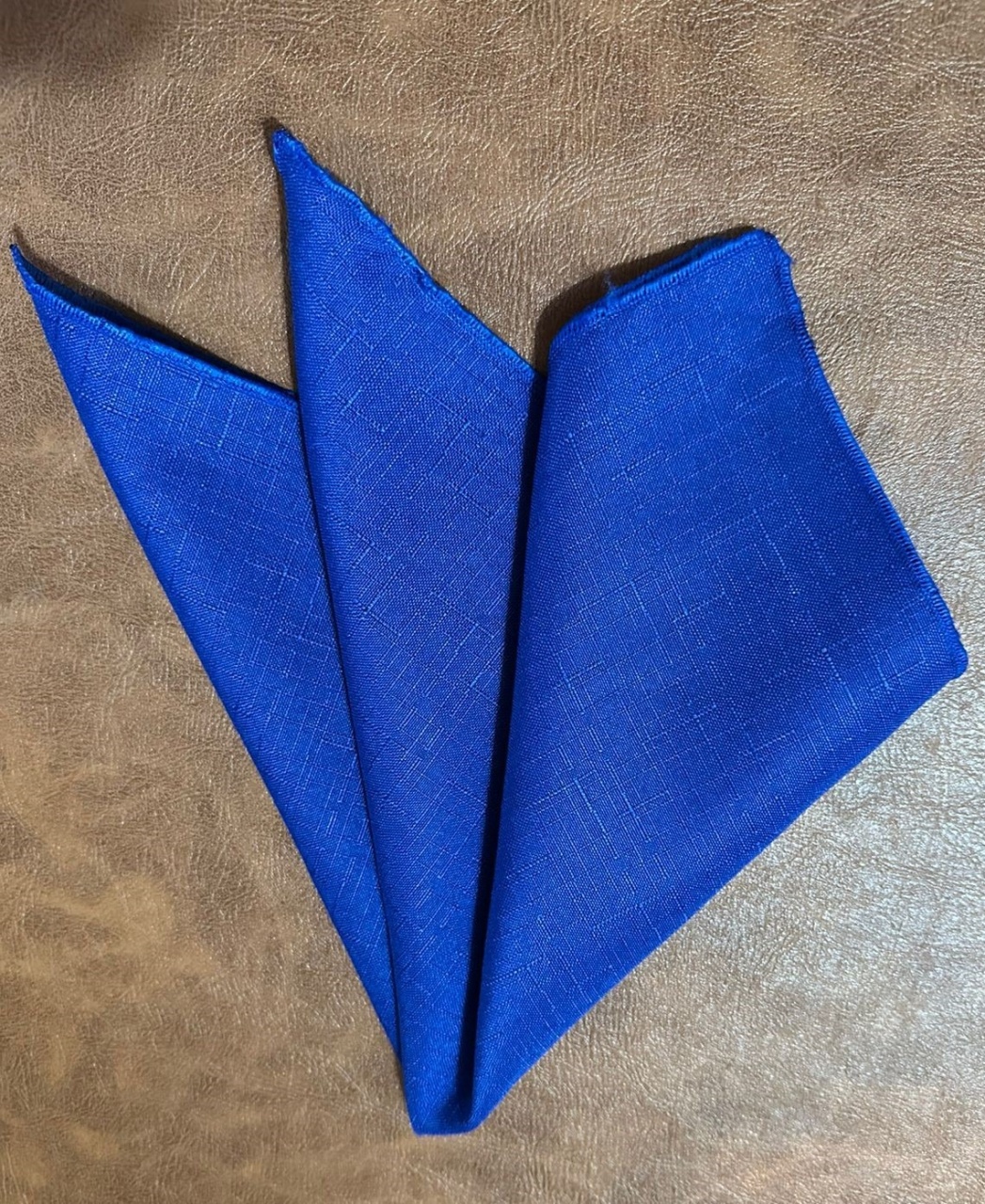 Guardanapo Azul Royal Ráfia 40X40Cm - FOCUSEVENTOSJATAI