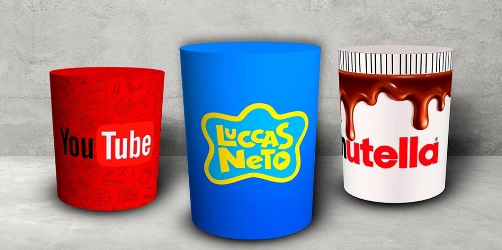 Lucas Neto Nutella Cilindro Redondo Pmg - FOCUSEVENTOSJATAI