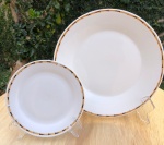 Prato Sobremesa Bambu Porcelana Lyor 17Cm - imagem 2