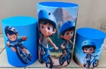 Ciclista Mirim Cilindro Redondo Pmg - imagem 1