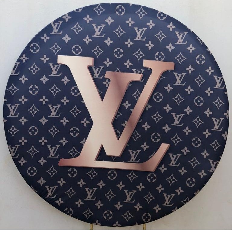 Louis Vitton Painel Redondo 150Cm - FOCUSEVENTOSJATAI