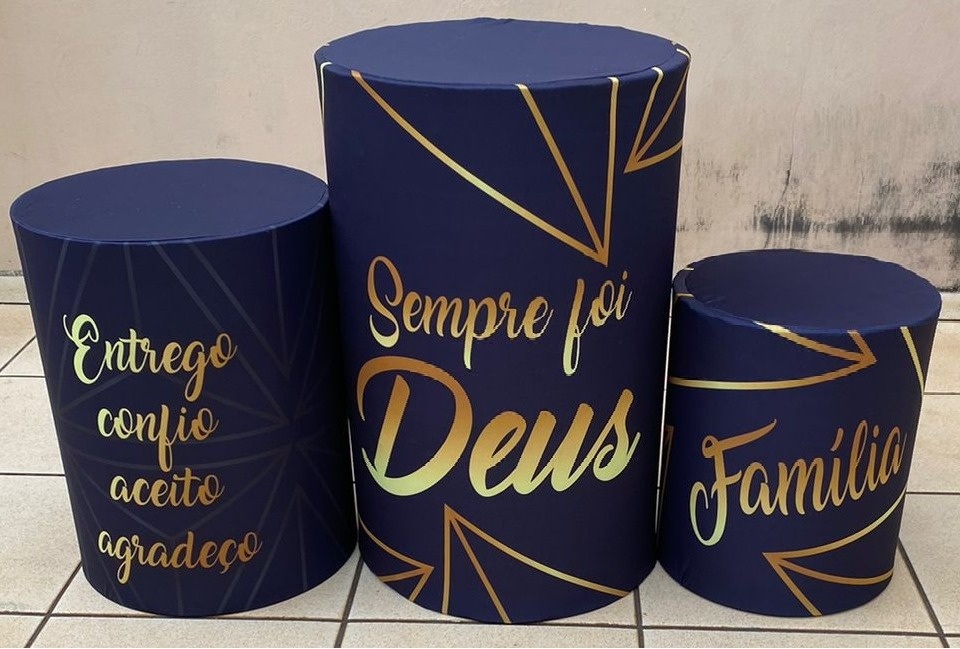 Gratidao Sempre Foi Deus Cilindro Redondo Pmg - FOCUSEVENTOSJATAI