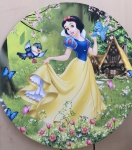 Branca de Neve Passarinhos Painel Redondo 150Cm - imagem 1