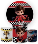 Formula 1 Piloto Branquinho Cilindro Redondo Pmg - imagem 2