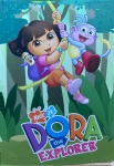Dora Aventureira Painel Redondo 150Cm - imagem 3
