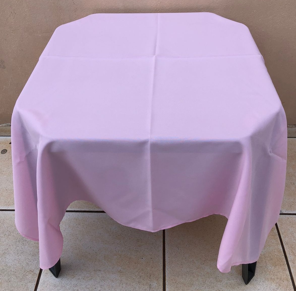 Forro Quadrado Rosa Bebê Oxford 140X140Cm - FOCUSEVENTOSJATAI