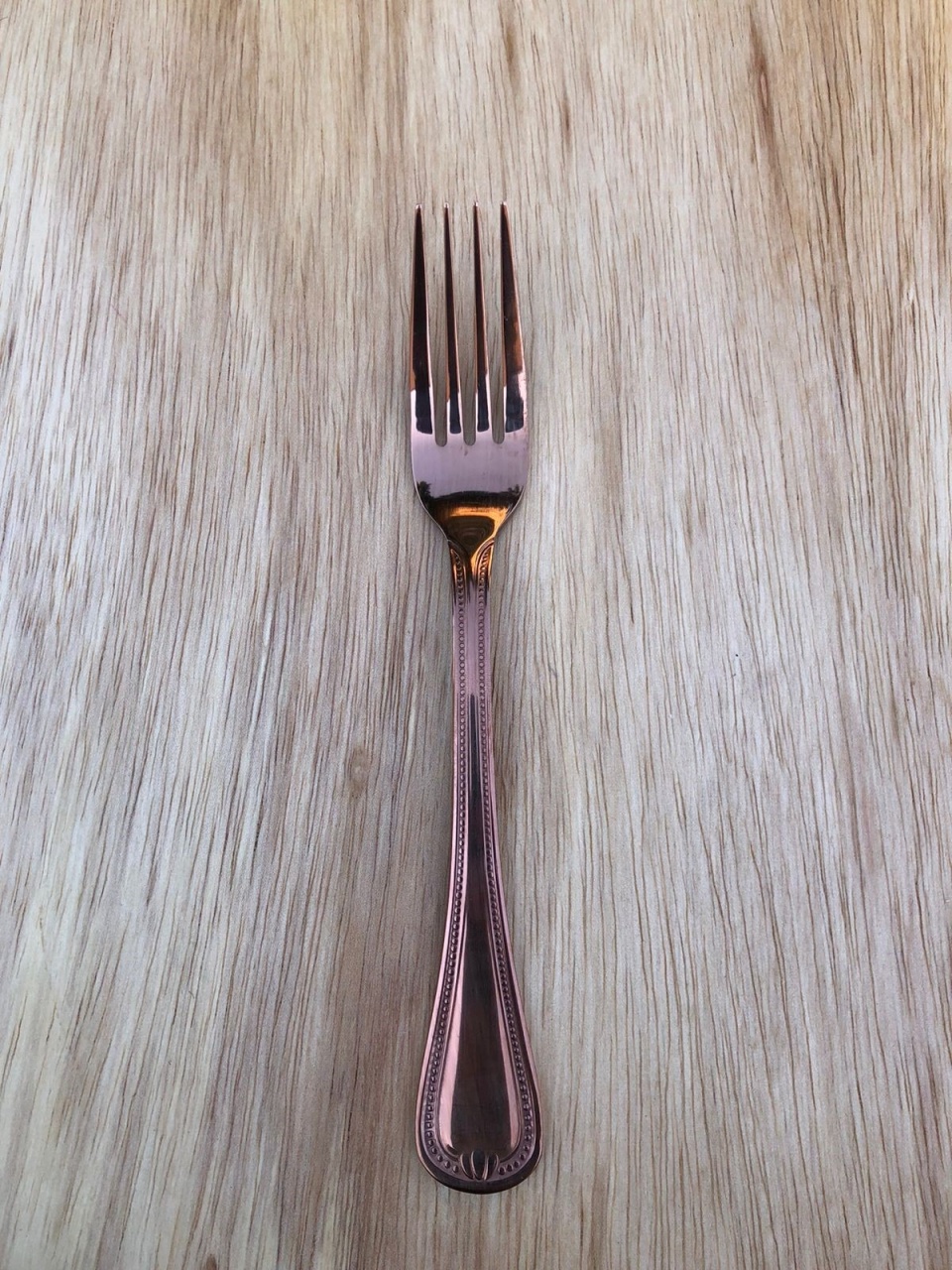 Garfo de Mesa Geneve Rose Gold Wolff 24Cm - FOCUSEVENTOSJATAI