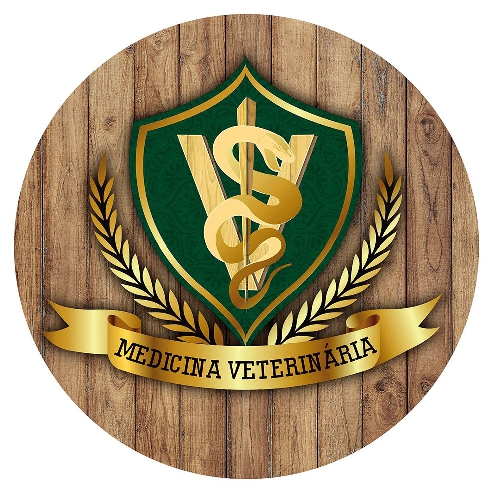 Profissao Medicina Veterinaria Madeira Painel Redondo 150Cm - FOCUSEVENTOSJATAI