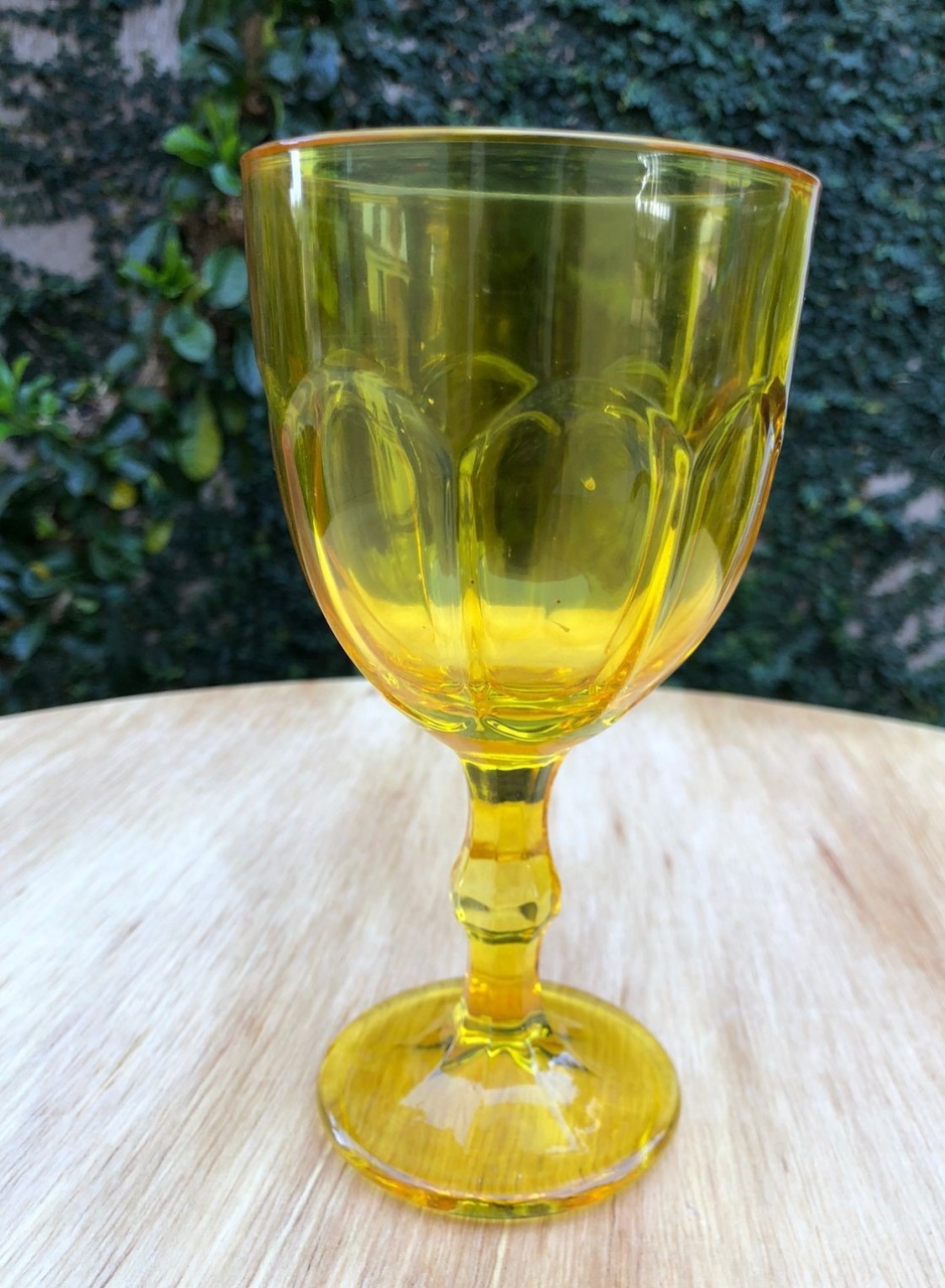 Taça Faces Amarela Lyor 300Ml - FOCUSEVENTOSJATAI